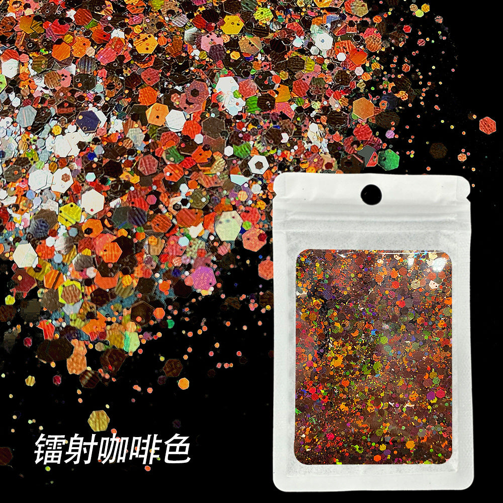 Wholesale Popular Holographic Mixed Size Sequins Filler